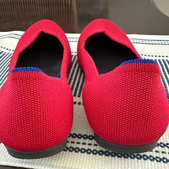 Pre-Loved Rothy's Cherry Solid Round Toe Knit Flats (RETIRED) - Picture 6 of 6